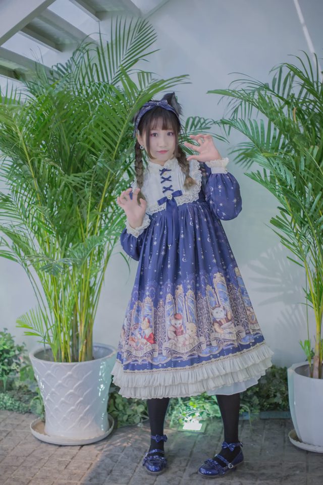 离酱 占星猫LOLITA街拍第 6 张图片