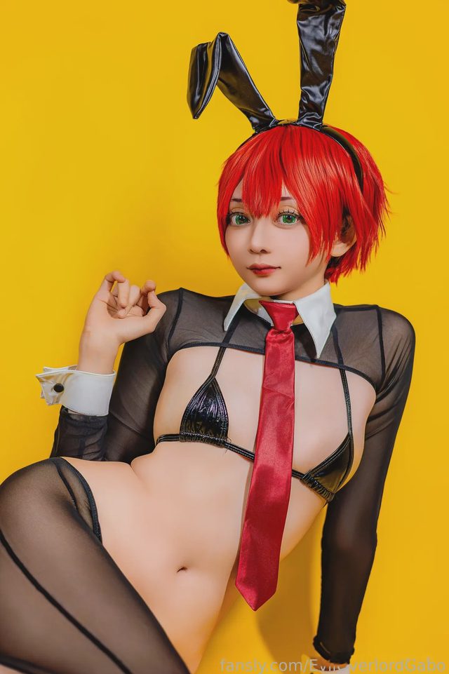 EvilOverlordGabo Bunny Amate Yuzuriha第 18 张图片