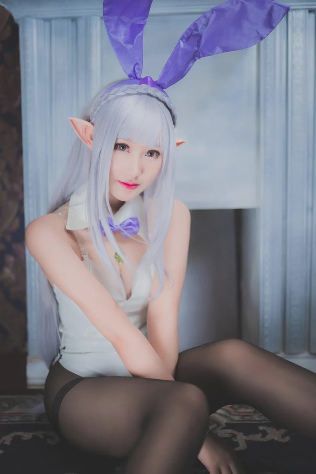 羽生三未 从零开始的异世界生活 艾米莉亚 兔女郎第 4 张图片
