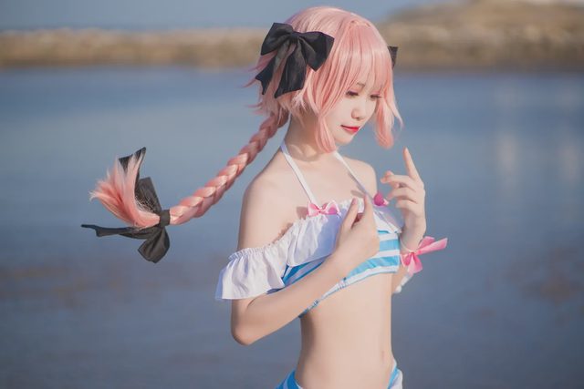 baka小伊 阿福泳装cosplay图册封面