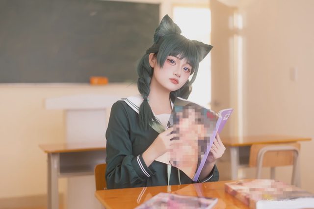 XIAOYUKIKO 小鱼 Neko Maomao 药师少女 猫猫 Jk第 17 张图片