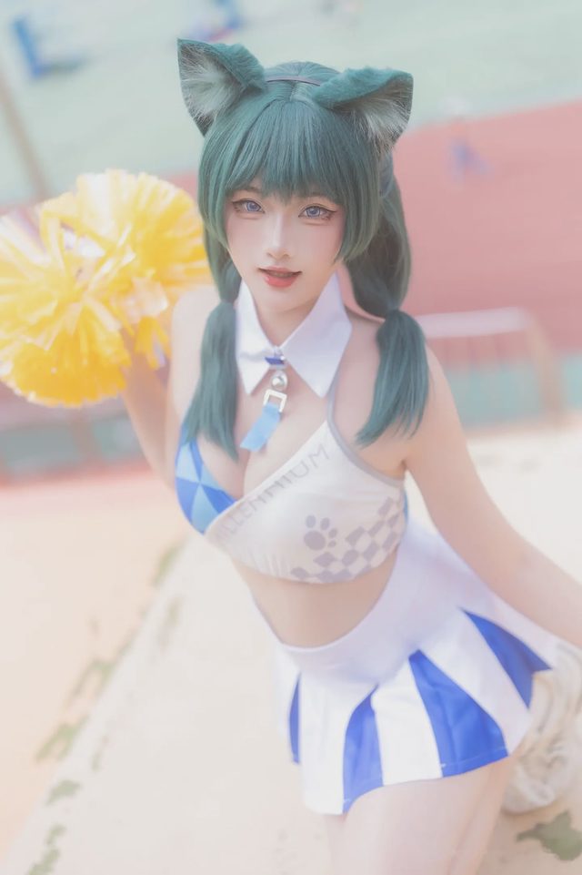 XIAOYUKIKO 小鱼 Cheerleader Maomao第 13 张图片