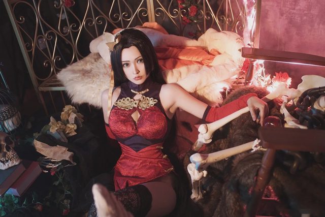 叽哥威武八七 《海贼王》女帝cosplay图册封面