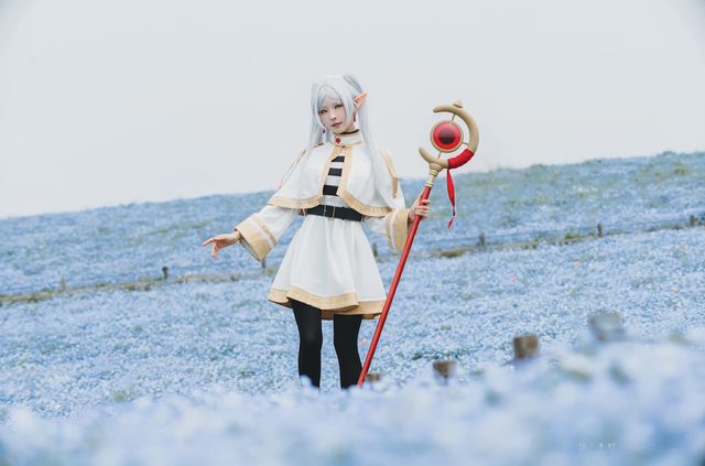 Elyee 202606 Set A Frieren in the Flower Sea 花海芙莉蓮第 8 张图片