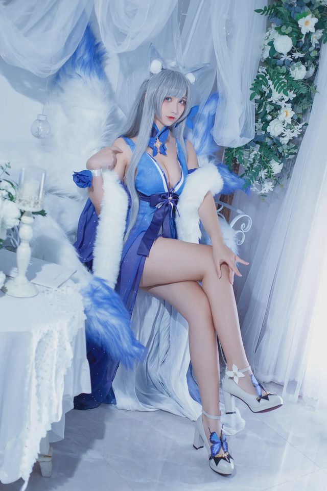 九曲Jean 碧蓝航线 信浓礼服第 3 张图片