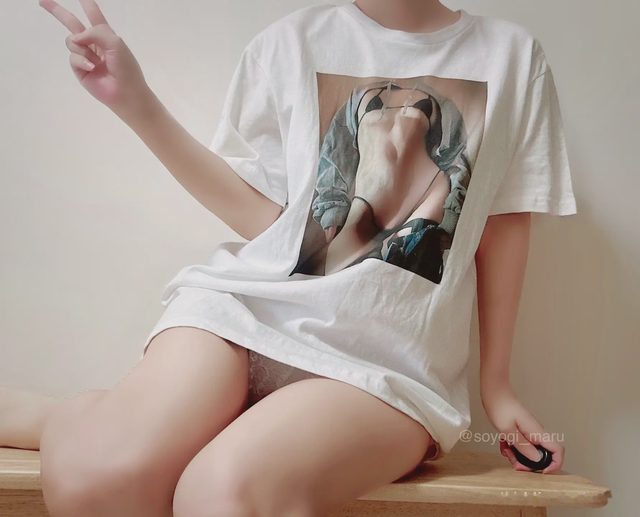 梵菊 Fantia オーバーT×レースパンツ写真第 2 张图片
