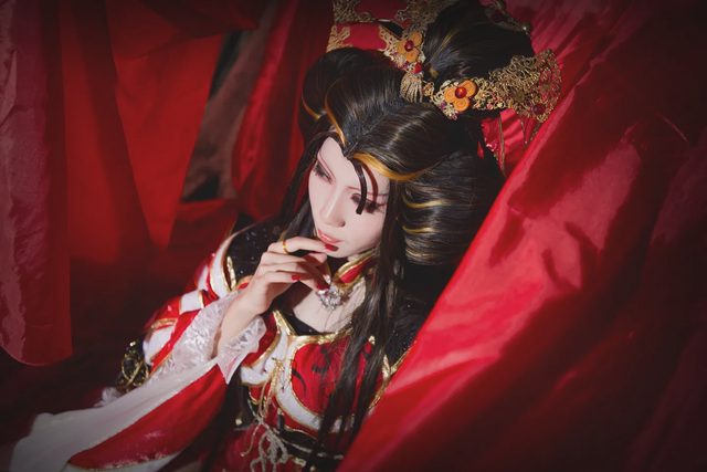 陌_墨心莲 霹雳布袋戏 骨箫范凄凉 Cosplay第 26 张图片