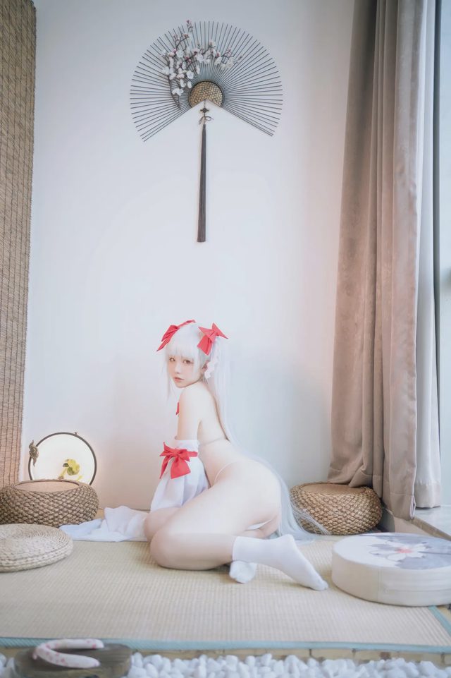 阿半今天很开心 碧蓝航线 可畏 巫女第 24 张图片