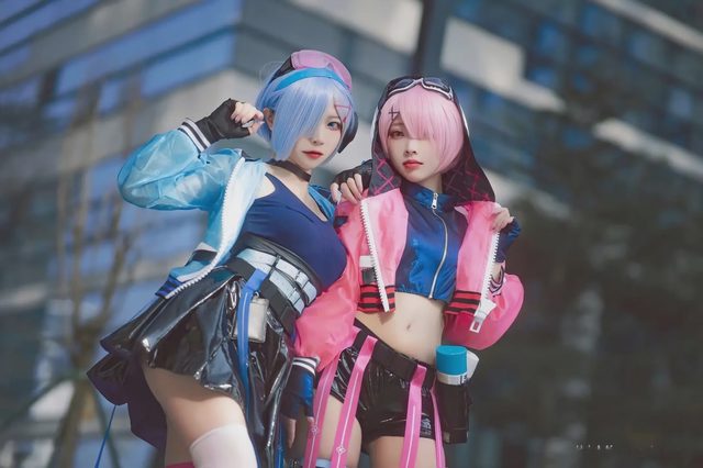 宫本桜 二佐Nisa 从零开始的异世界生活 蕾姆&拉姆 场照第 13 张图片
