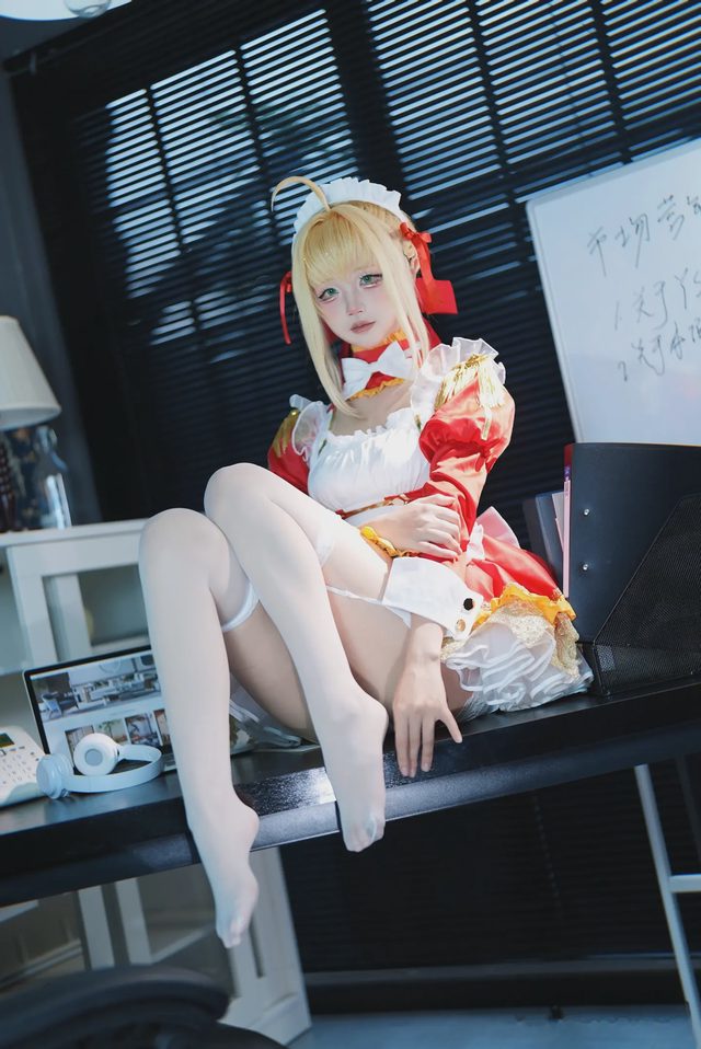 五更百鬼 FGO 尼禄 女仆第 2 张图片