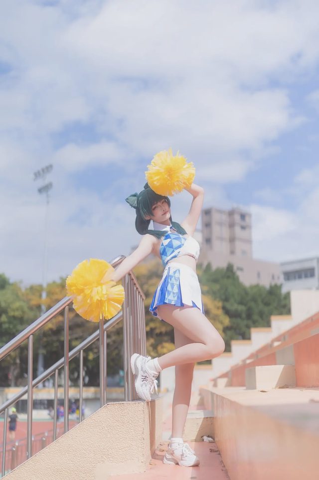 XIAOYUKIKO 小鱼 Cheerleader Maomao第 24 张图片