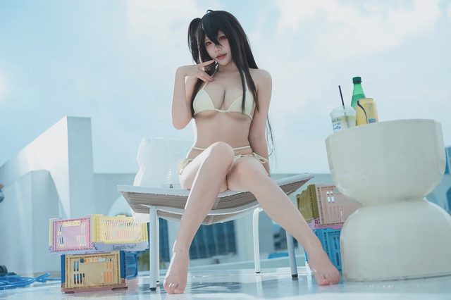 是一只熊仔吗 碧蓝航线 大凤 泳装第 15 张图片