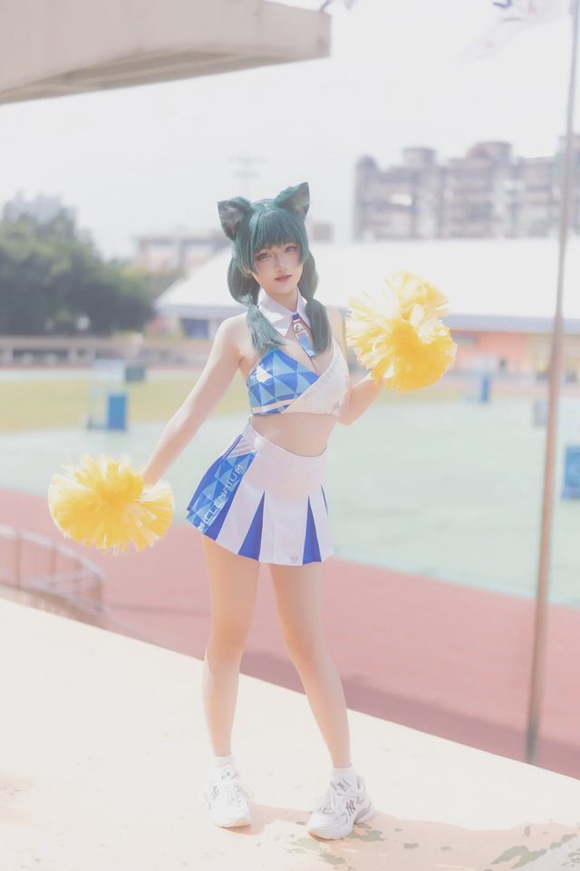 XIAOYUKIKO 小鱼 Cheerleader Maomao第 21 张图片