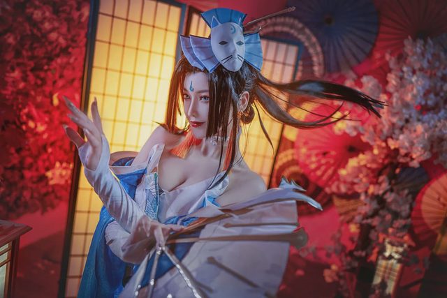 露兒大魔王_ 王者荣耀 不知火舞魅语cosplay图册封面