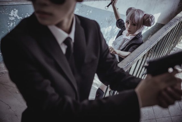 妖兔 王者荣耀 黑手党同人cosplay第 15 张图片