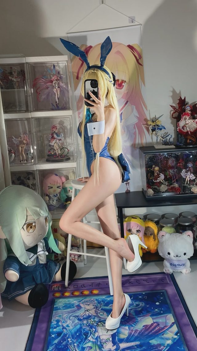 白栎Shirly 碧蓝档案 飞鸟马时 兔女郎第 46 张图片