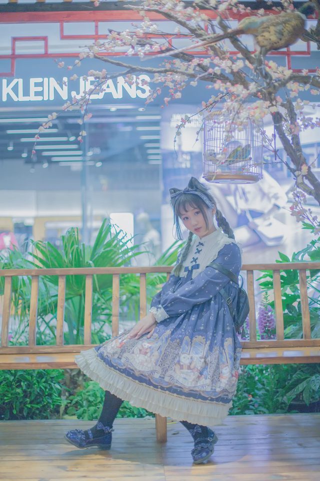 离酱 占星猫LOLITA街拍第 4 张图片