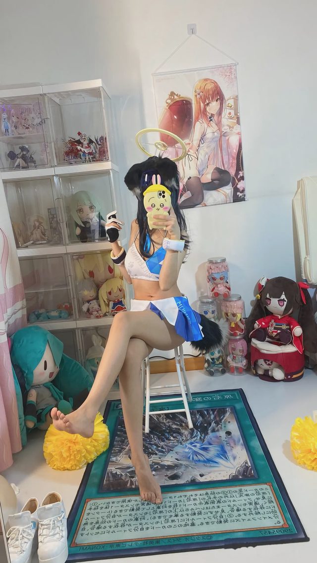 白栎Shirly 碧蓝档案 猫冢响 应援团第 13 张图片