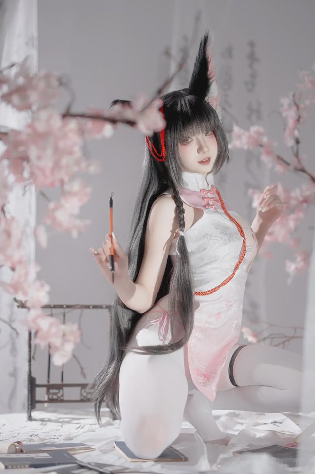 纸悦Etsuko 碧蓝航线 长门旗袍第 25 张图片