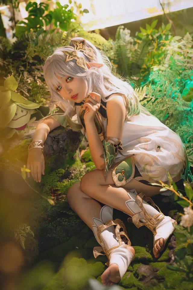 怪兽要努力变强 《原神》纳西妲cosplay第 15 张图片