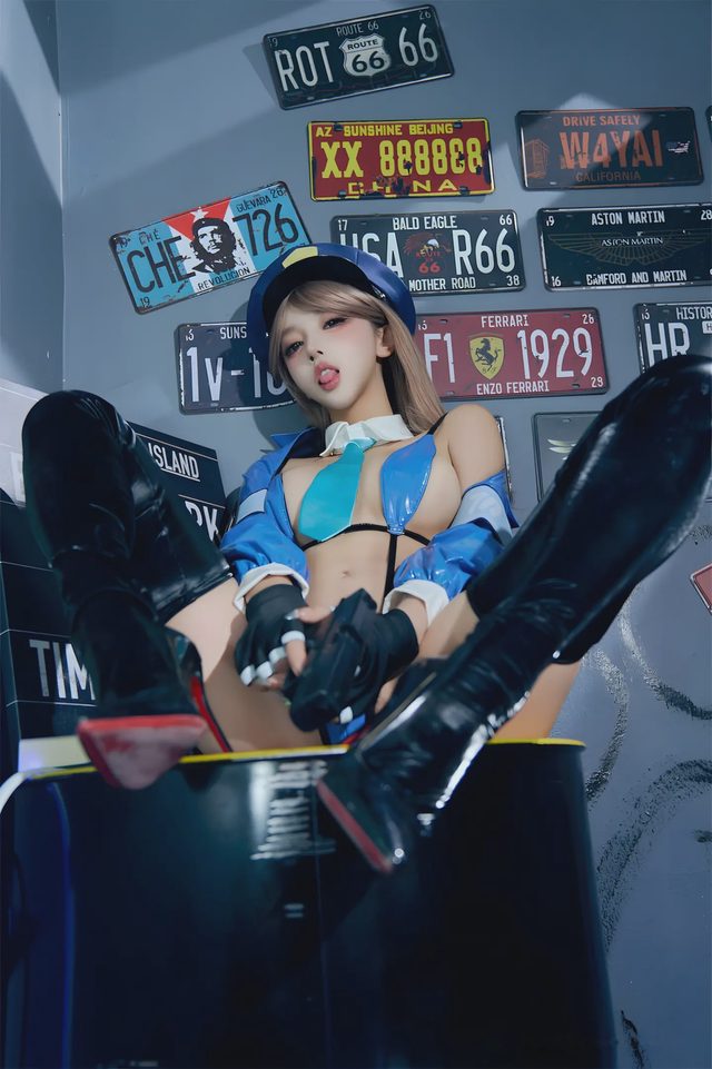 过期米线线喵 女警第 35 张图片