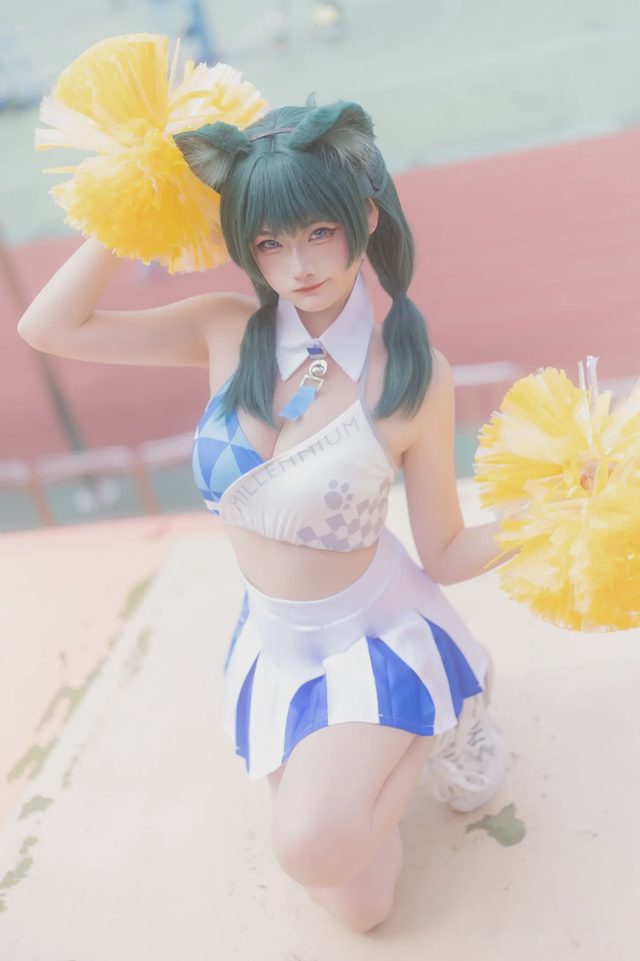 XIAOYUKIKO 小鱼 Cheerleader Maomao第 12 张图片