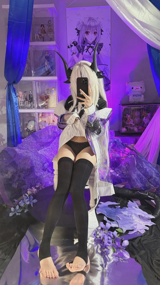 白栎Shirly 明日方舟 死芒 爱布拉娜第 45 张图片