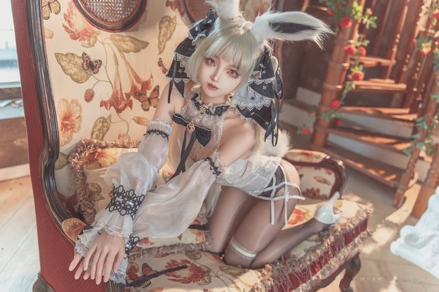 狐玖玖 碧蓝航线 可畏 白兔女郎第 15 张图片