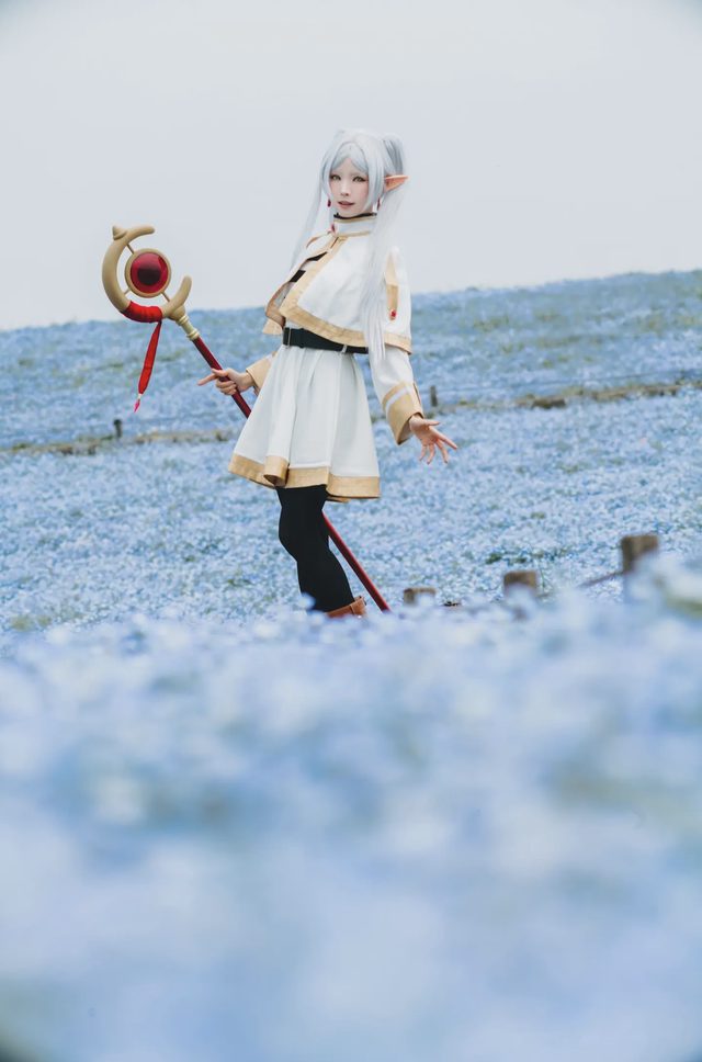 Elyee 202606 Set A Frieren in the Flower Sea 花海芙莉蓮第 9 张图片