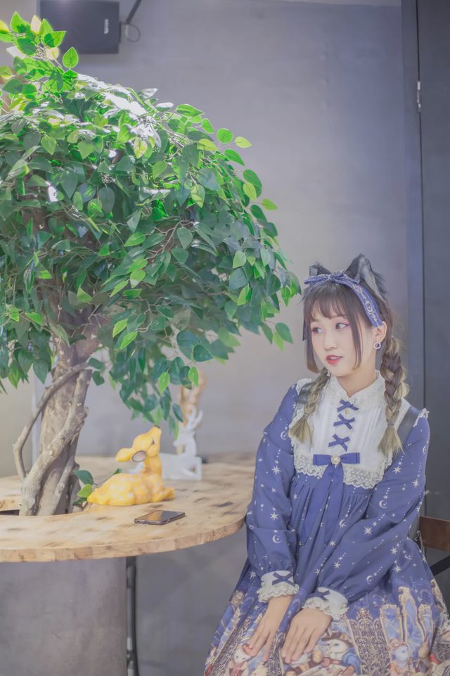 离酱 占星猫LOLITA街拍第 7 张图片