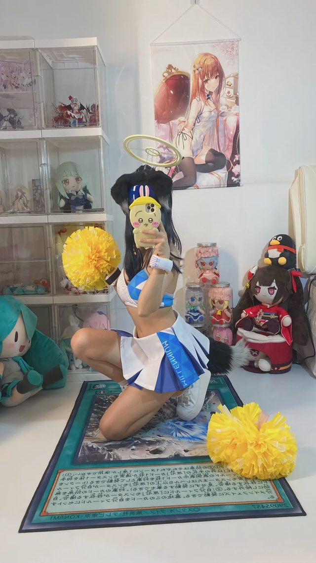 白栎Shirly 碧蓝档案 猫冢响 应援团第 18 张图片