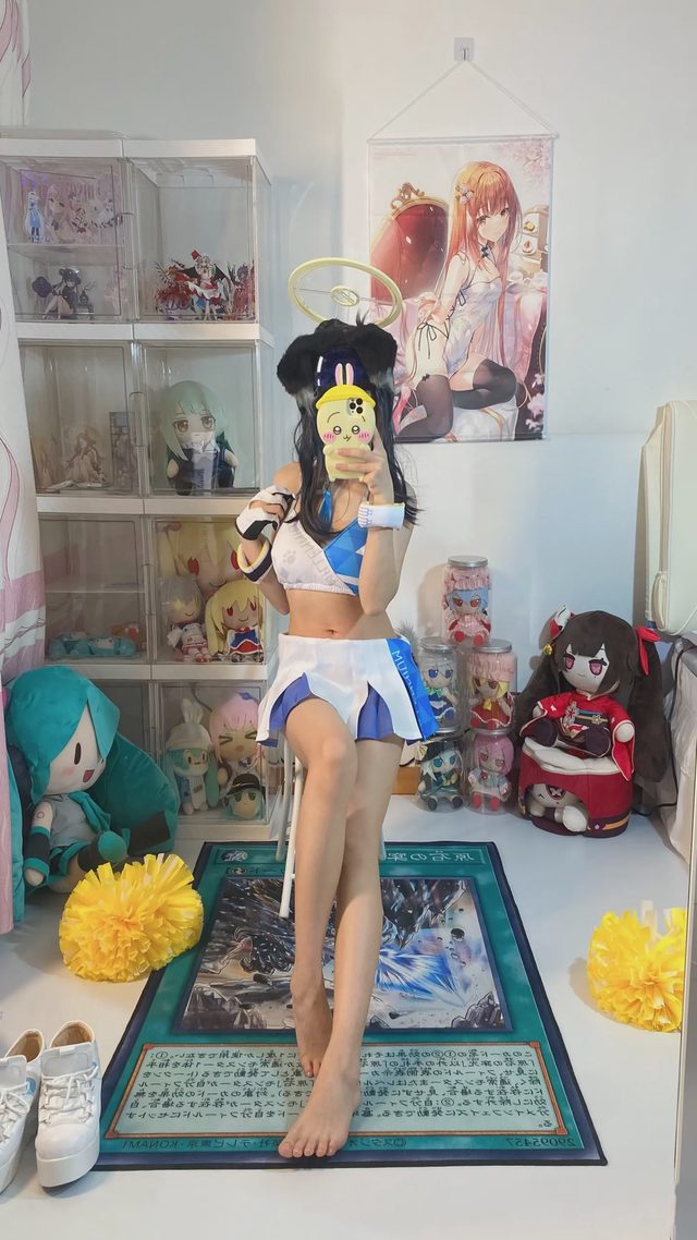 白栎Shirly 碧蓝档案 猫冢响 应援团第 29 张图片