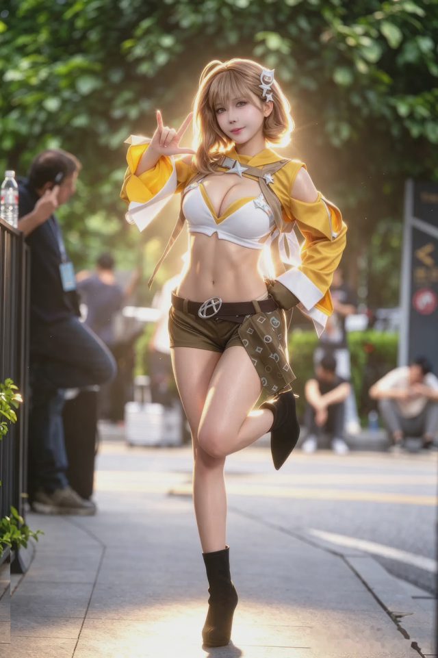 抱走莫子A 萤火虫动漫嘉年华 阿妮斯 超级巨星第 17 张图片