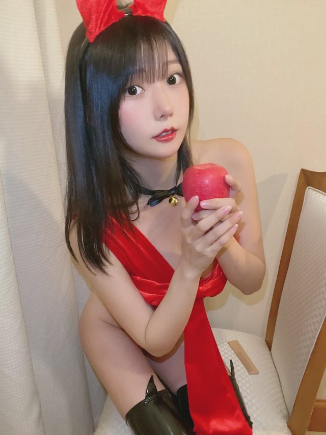 香草喵露露 红色丝带 自拍第 39 张图片