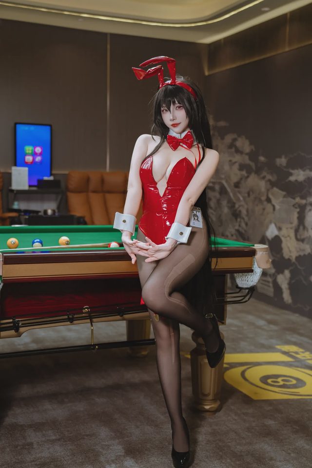 二佐Nisa 碧蓝航线 大凤 桌球兔女郎第 21 张图片