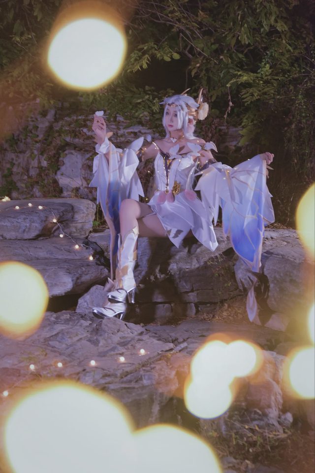 柠檬79 王者荣耀 金色仲夏夜之梦貂蝉cosplay第 4 张图片