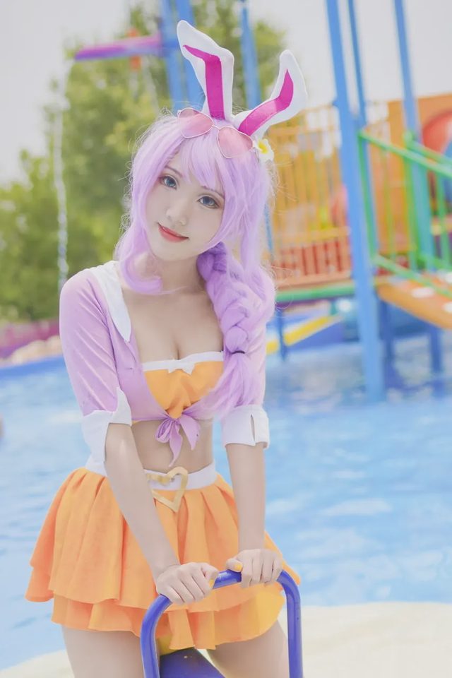 叶唯唯 公孙离蜜橘之夏泳装Cosplay第 11 张图片