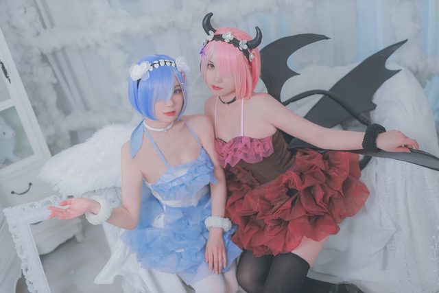 一只郁_可爱_凛 拉姆蕾姆cosplay第 9 张图片