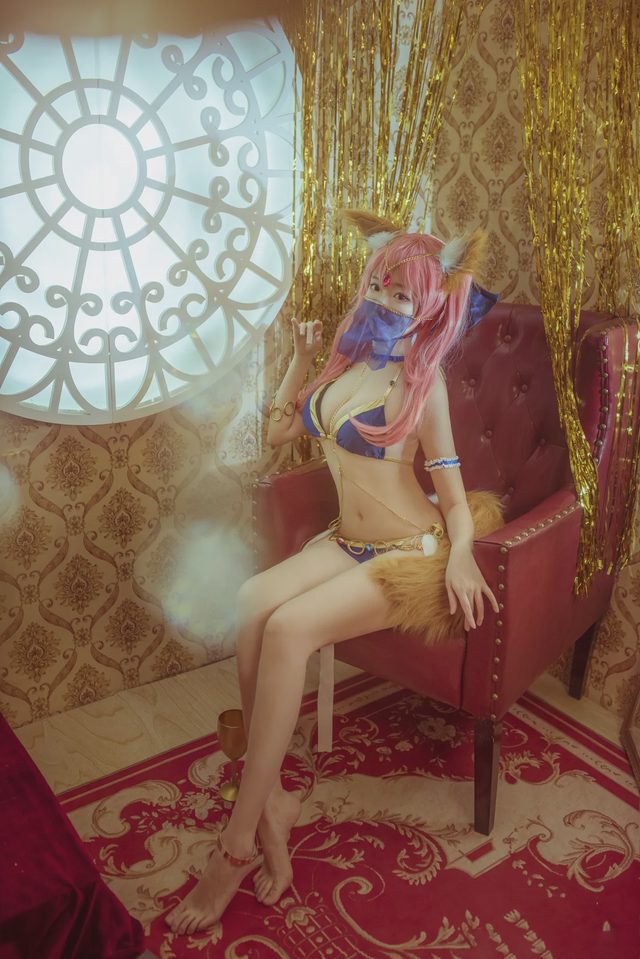 想不到名字的阿八 玉藻前舞娘cosplay第 2 张图片