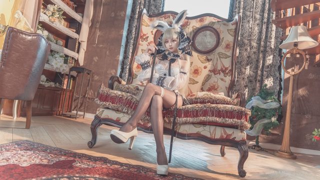 狐玖玖 碧蓝航线 可畏 白兔女郎第 3 张图片