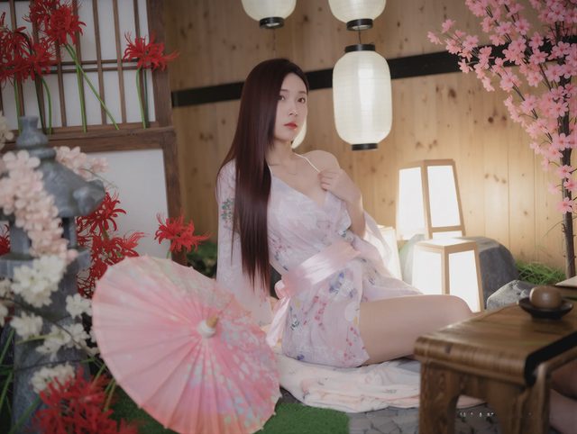 Hayun 하윤 Bimilstory Vol.16 Cherry Blossom Date第 2 张图片