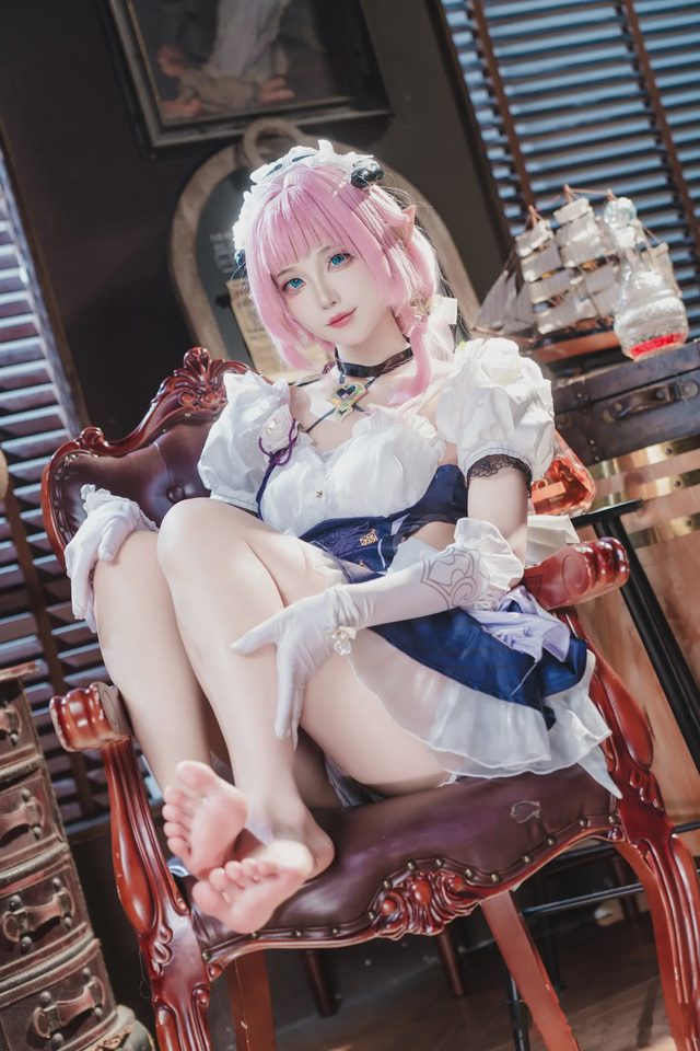 狐玖玖 崩坏三 爱莉希雅 女仆第 22 张图片