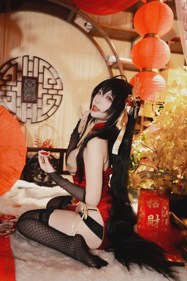 二佐Nisa 碧蓝航线 大凤 旗袍第 24 张图片