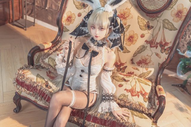 狐玖玖 碧蓝航线 可畏 白兔女郎第 2 张图片