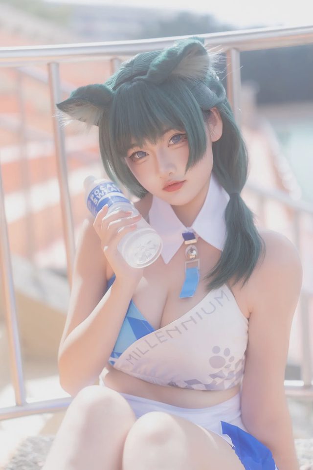 XIAOYUKIKO 小鱼 Cheerleader Maomao第 40 张图片