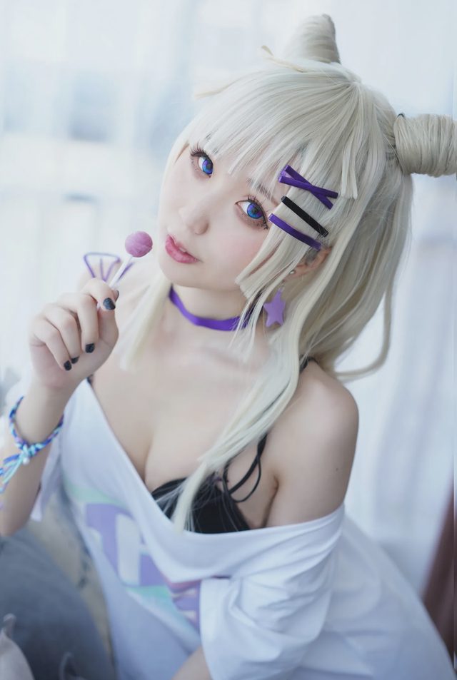 风霖 少女前线 aa12无烟棒棒糖cosplay第 5 张图片