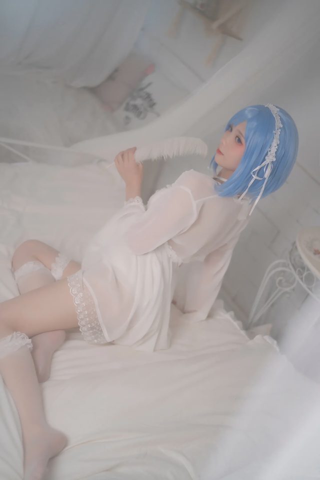 画晴 《碧蓝航线》恰巴耶夫睡衣cosplay第 6 张图片