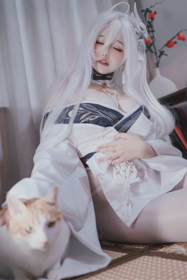 阿半今天很开心 碧蓝航线 白凤 和服第 18 张图片
