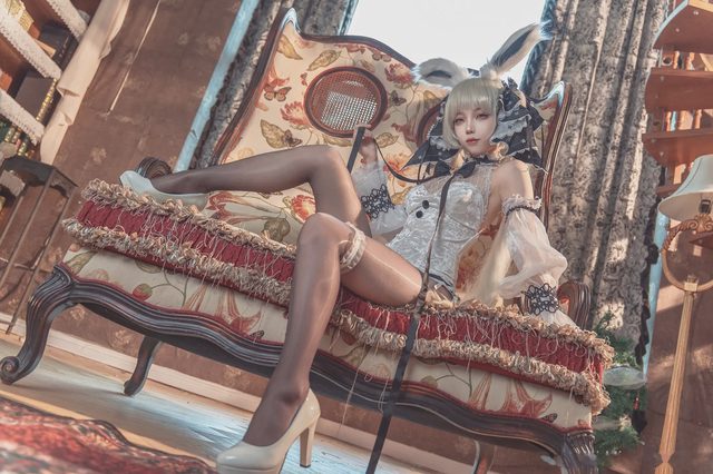 狐玖玖 碧蓝航线 可畏 白兔女郎第 10 张图片