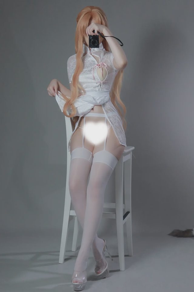 幼愛youmeko 刀剑神域 亚丝娜 中华女仆第 18 张图片